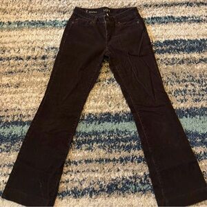 Bootcut corduroy pants